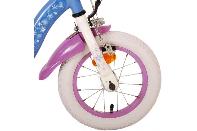 Disney Frozen 2 Kinderfiets - Meisjes - 12 inch - Blauw/Paars