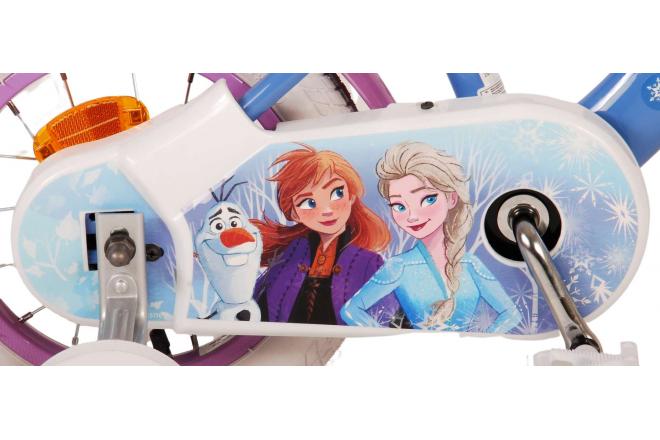 Disney Frozen 2 Kinderfiets - Meisjes - 12 inch - Blauw/Paars