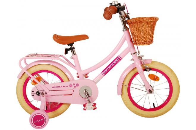 Volare Excellent Kinderfiets - Meisjes - 14 inch - Roze