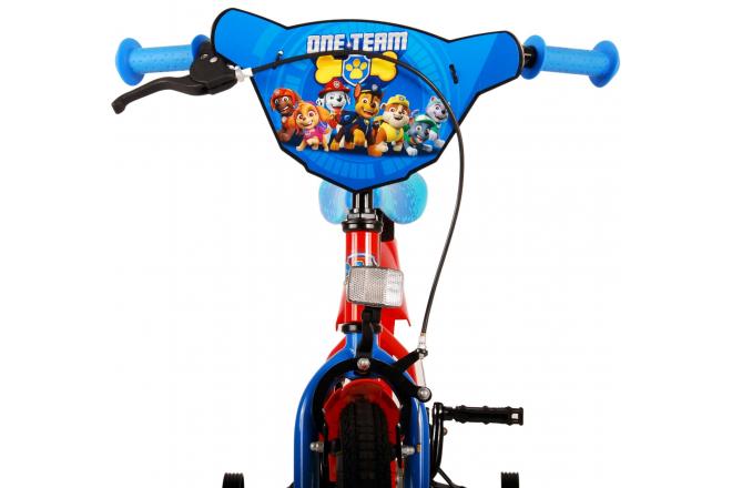 Paw Patrol Kinderfiets - Jongens - 14 inch - Rood/Blauw