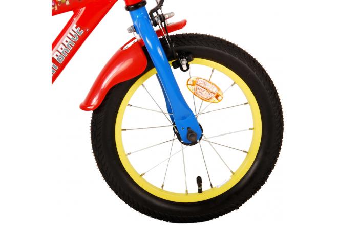 Paw Patrol Kinderfiets - Jongens - 14 inch - Rood/Blauw