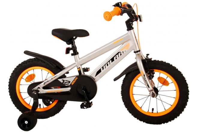 Volare Rocky Kinderfiets - Jongens - 14 inch - Grijs