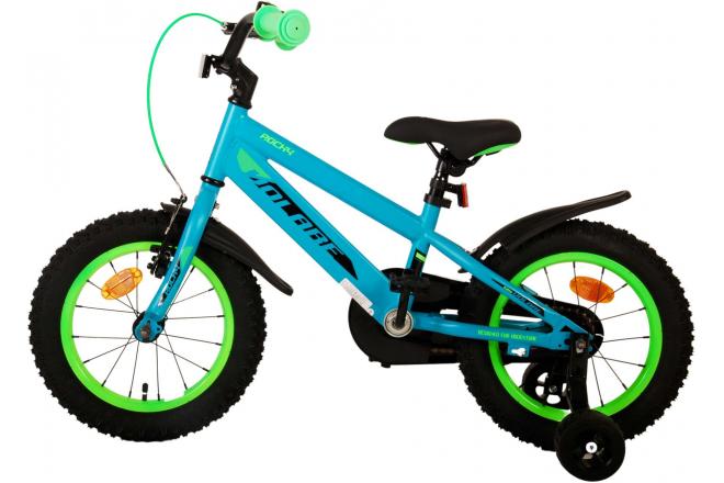 Volare Rocky Kinderfiets - Jongens - 14 inch - Groen