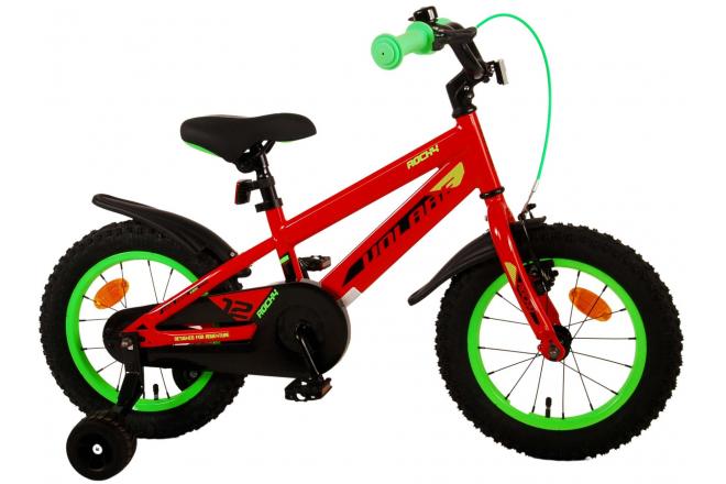 Volare Rocky Kinderfiets - Jongens - 14 inch - Rood