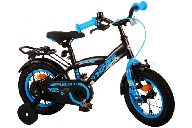 Volare Thombike Kinderfiets - Jongens - 12 inch - Zwart Blauw