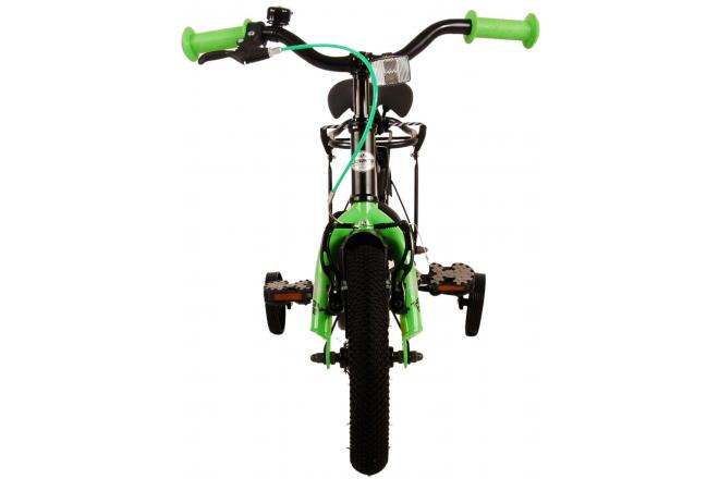 Volare Thombike Kinderfiets - Jongens - 12 inch - Zwart Groen