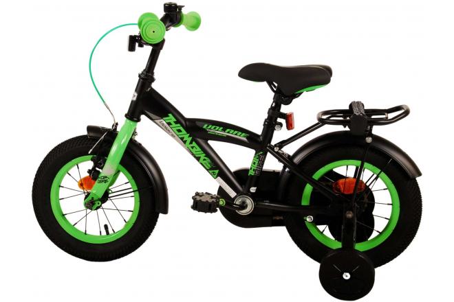 Volare Thombike Kinderfiets - Jongens - 12 inch - Zwart Groen