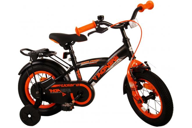 Volare Thombike Kinderfiets - Jongens - 12 inch - Zwart Oranje