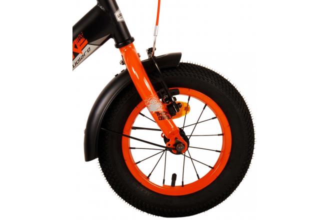 Volare Thombike Kinderfiets - Jongens - 12 inch - Zwart Oranje