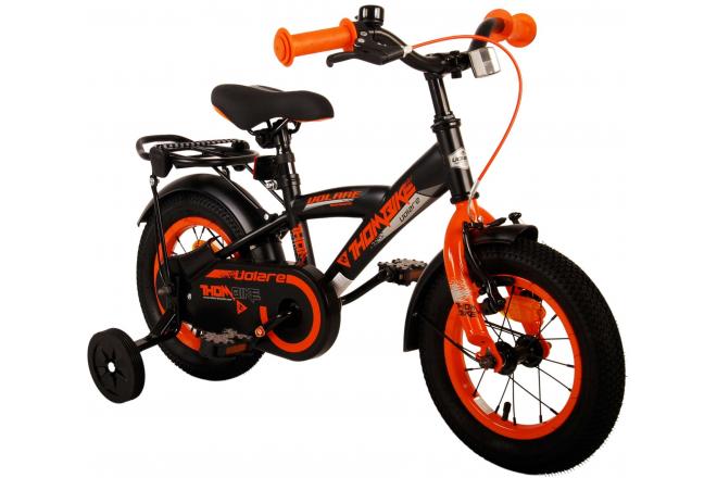 Volare Thombike Kinderfiets - Jongens - 12 inch - Zwart Oranje