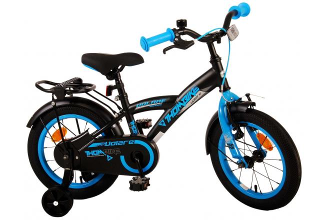 Volare Thombike Kinderfiets - Jongens - 14 inch - Zwart Blauw