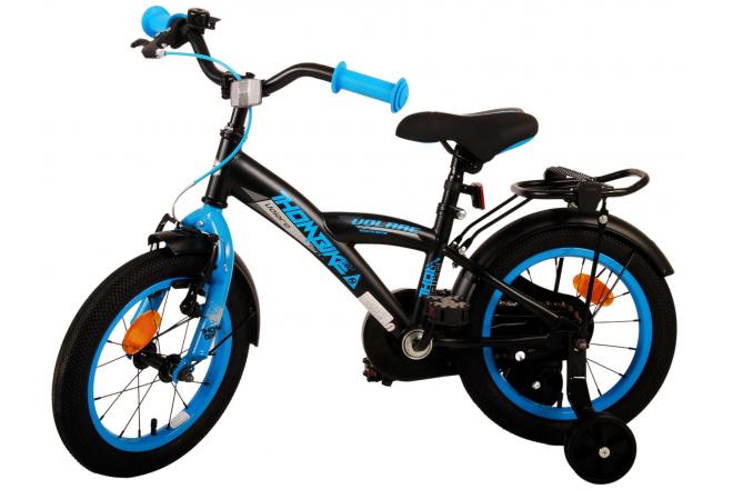 Volare Thombike Kinderfiets - Jongens - 14 inch - Zwart Blauw