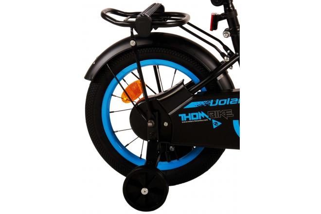 Volare Thombike Kinderfiets - Jongens - 14 inch - Zwart Blauw