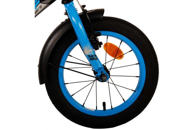 Volare Thombike Kinderfiets - Jongens - 14 inch - Zwart Blauw