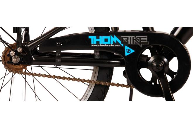 Volare Thombike Kinderfiets - Jongens - 20 inch - Zwart Blauw - Twee Handremmen