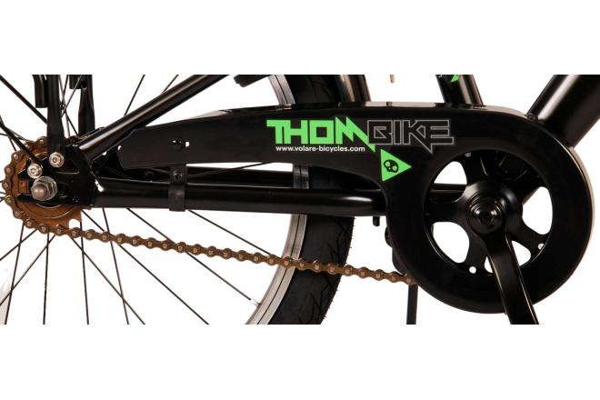 Volare Thombike Kinderfiets - Jongens - 20 inch - Zwart Groen - Twee Handremmen