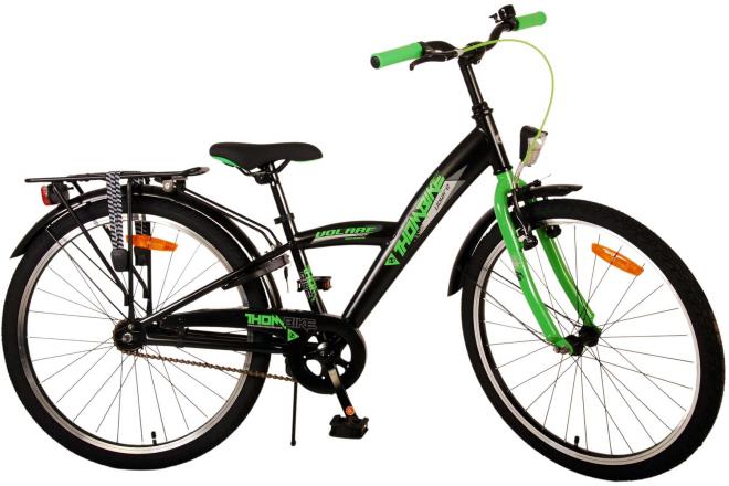 Volare Thombike Kinderfiets - Jongens - 24 inch - Zwart Groen