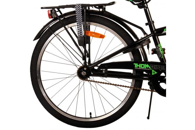 Volare Thombike Kinderfiets - Jongens - 24 inch - Zwart Groen