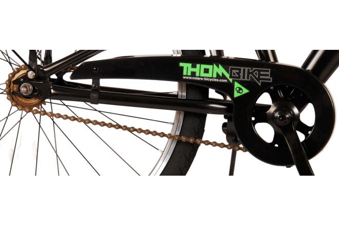 Volare Thombike Kinderfiets - Jongens - 24 inch - Zwart Groen - Twee handremmen