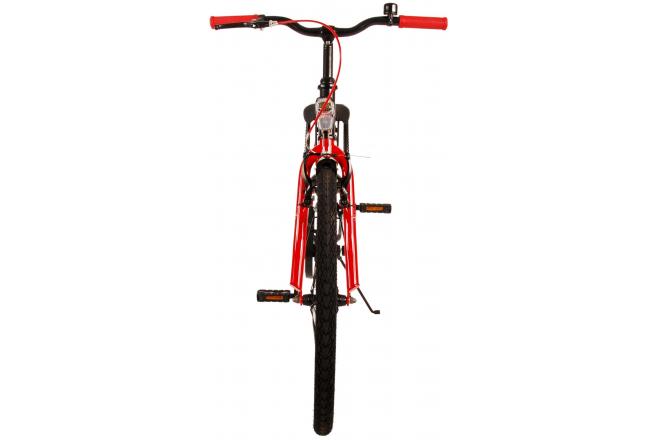 Volare Thombike Kinderfiets - Jongens - 24 inch - Zwart Rood