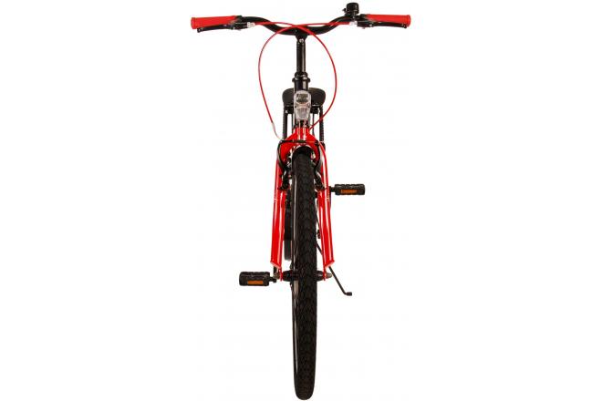 Volare Thombike Kinderfiets - Jongens - 24 inch - Zwart Rood - Twee handremmen