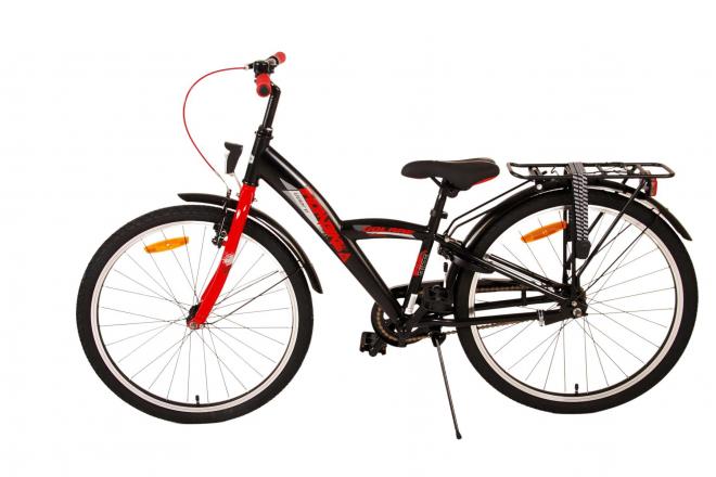 Volare Thombike Kinderfiets - Jongens - 24 inch - Zwart Rood