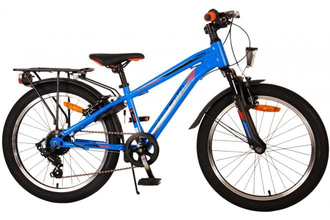 Volare Cross Kinderfiets - Jongens - 20 inch - Blauw - 6 versnellingen