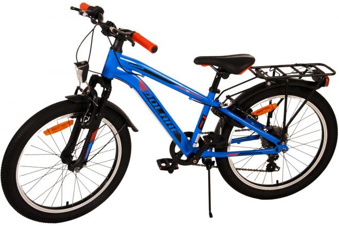 Volare Cross Kinderfiets - Jongens - 20 inch - Blauw - 6 versnellingen