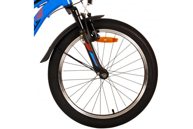 Volare Cross Kinderfiets - Jongens - 20 inch - Blauw - 6 versnellingen