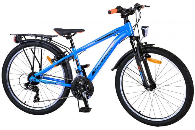 Volare Cross Kinderfiets - Jongens - 24 inch - Blauw - 18 versnellingen