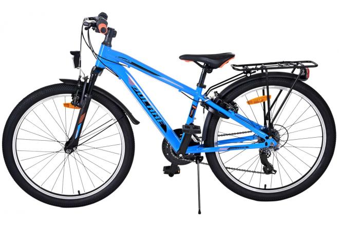 Volare Cross Kinderfiets - Jongens - 24 inch - Blauw - 18 versnellingen