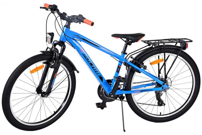 Volare Cross Kinderfiets - Jongens - 24 inch - Blauw - 18 versnellingen