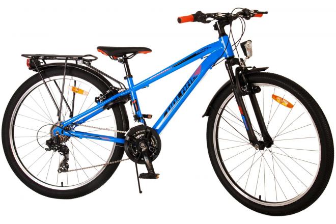 Volare Cross Kinderfiets - Jongens - 26 inch - Blauw 18 versnellingen