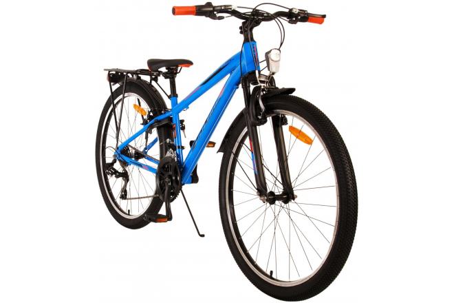 Volare Cross Kinderfiets - Jongens - 26 inch - Blauw 18 versnellingen