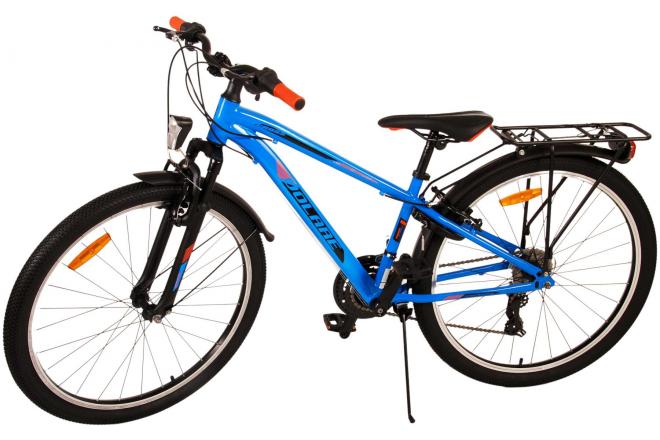 Volare Cross Kinderfiets - Jongens - 26 inch - Blauw 18 versnellingen