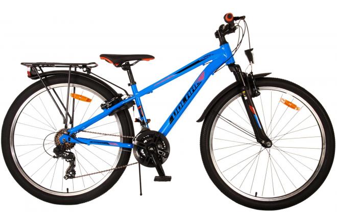 Volare Cross Kinderfiets - Jongens - 26 inch - Blauw 18 versnellingen