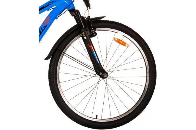 Volare Cross Kinderfiets - Jongens - 26 inch - Blauw 18 versnellingen