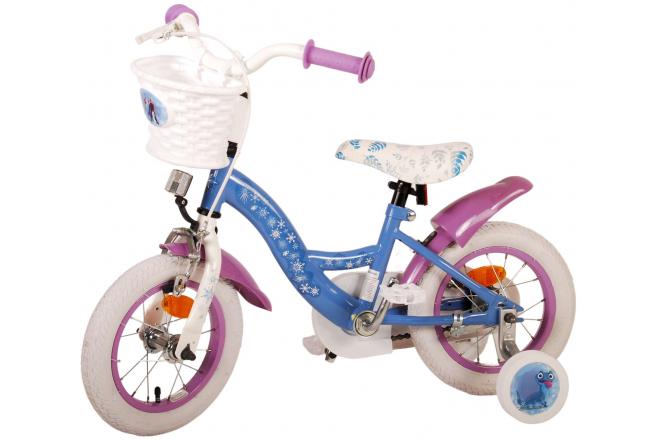 Disney Frozen 2 Kinderfiets - Meisjes - 12 inch - Blauw/Paars