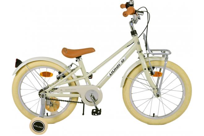 Volare Melody Kinderfiets – Meisjes – 18 inch – Zand – Twee handremmen