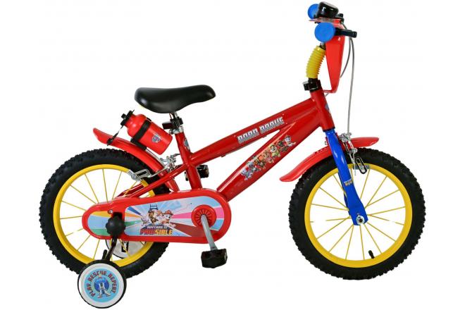 Paw Patrol Kinderfiets - Jongens - 14 inch - Rood - Twee handremmen