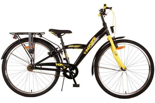 Volare Thombike Kinderfiets – Jongens – 26 inch – Zwart Geel – Twee Handremmen