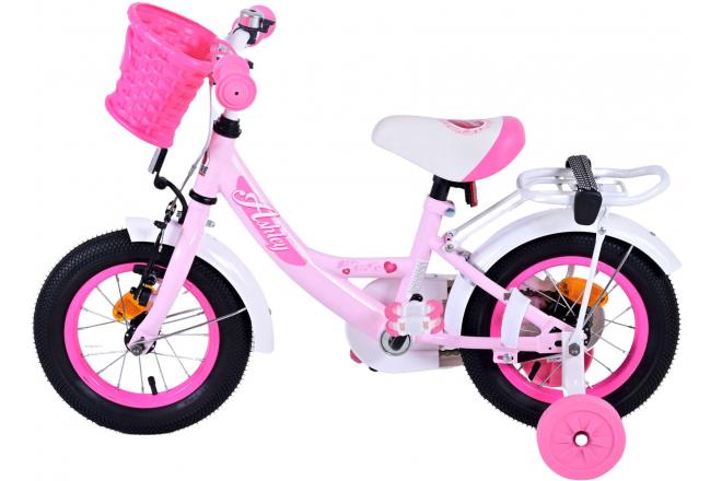 Volare Ashley Kinderfiets - Meisjes - 12 inch - Roze