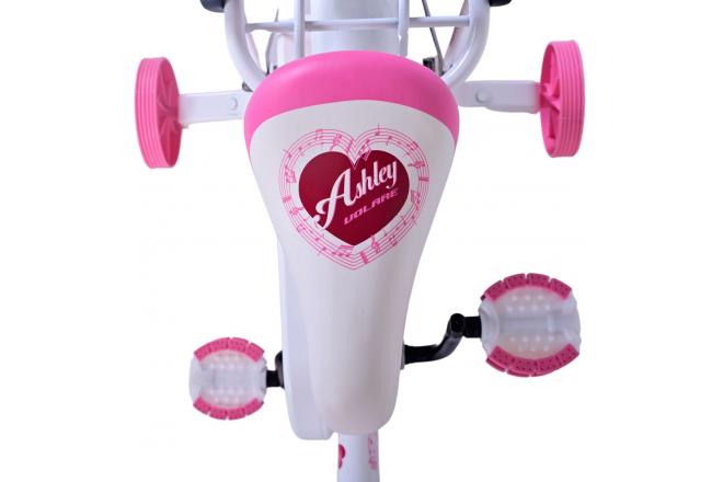 Volare Ashley Kinderfiets - Meisjes - 14 inch - Wit