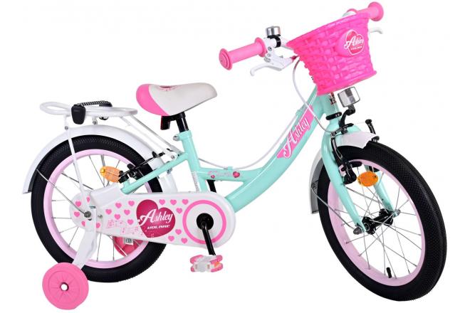 Volare Ashley Kinderfiets - Meisjes - 16 inch - Groen - Twee Handremmen