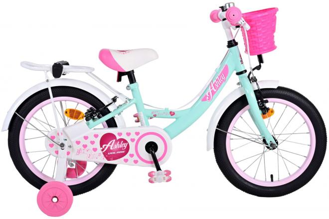 Volare Ashley Kinderfiets – Meisjes – 16 inch – Groen – Twee Handremmen