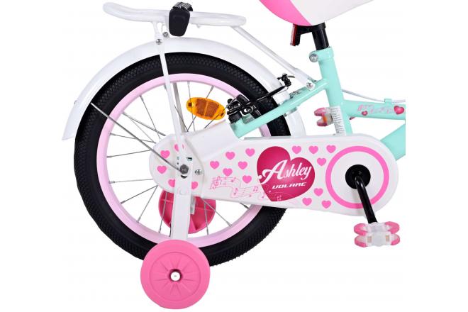 Volare Ashley Kinderfiets - Meisjes - 16 inch - Groen - Twee Handremmen