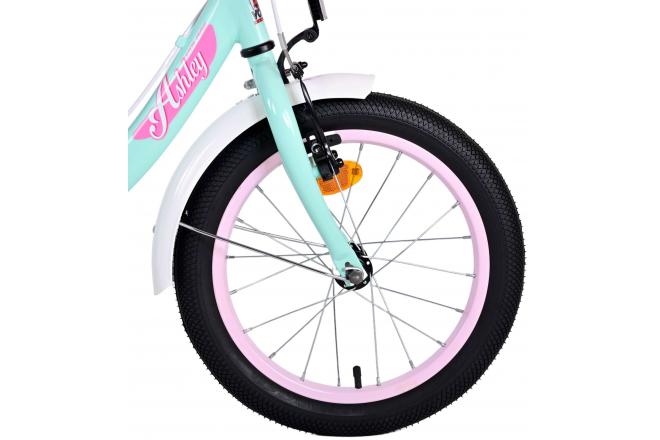 Volare Ashley Kinderfiets - Meisjes - 16 inch - Groen - Twee Handremmen