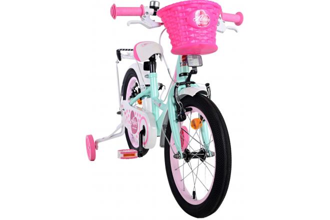 Volare Ashley Kinderfiets - Meisjes - 16 inch - Groen - Twee Handremmen