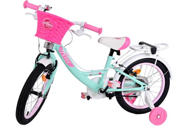 Volare Ashley Kinderfiets - Meisjes - 16 inch - Groen - Twee Handremmen