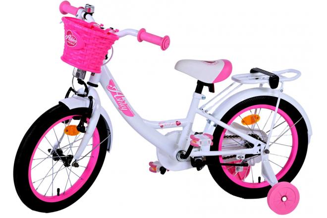 Volare Ashley Kinderfiets - Meisjes - 16 inch - Wit